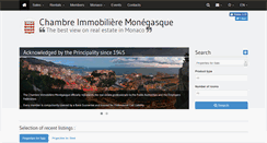 Desktop Screenshot of chambre-immo.monte-carlo.mc